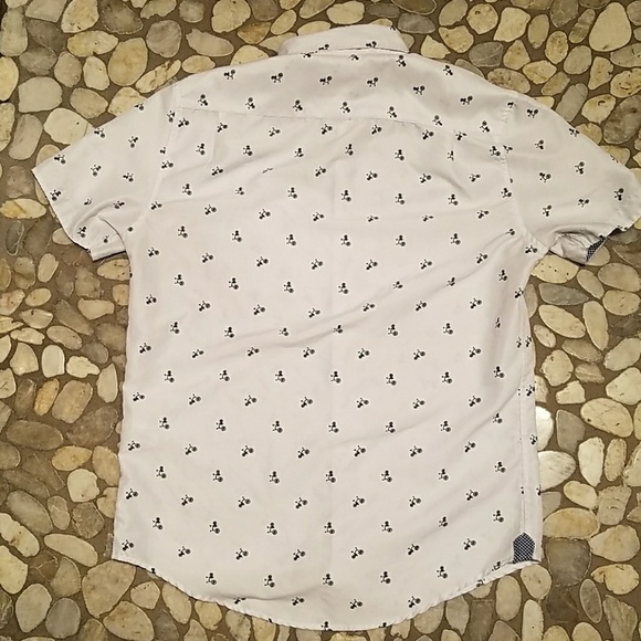 International Report Bicycle Button Up Polo Small - Picture 2 of 3